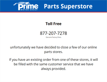 Tablet Screenshot of mercedespartssuperstore.com